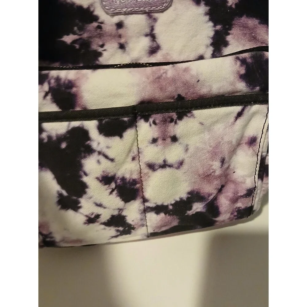 Purple Pink Black IVORY ELLA Tie Dye Back Pack School